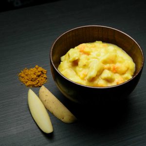 Kabeljau in cremiger Currysauce – Real Turmat