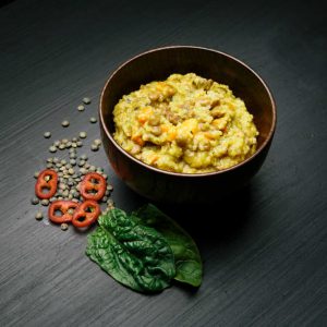 Couscous mit Linsen und Spinat – Real Turmat