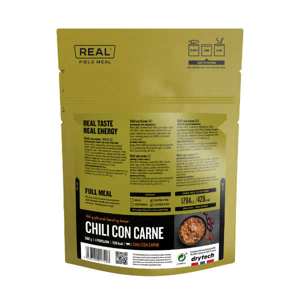 Chili con Carne – 698 kcal – Real Field Meal