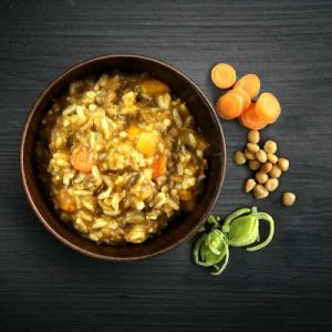 Lamm mit Reis und Linsen – 693 kcal – Real Field Meal