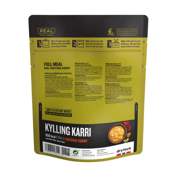 Hähnchen Curry - 650 kcal - Real Field Meal