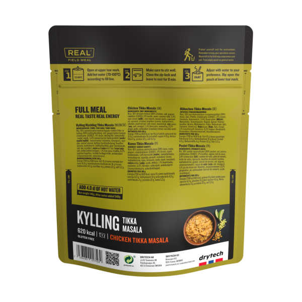 Hähnchen Tikka Masala - 620 kcal - Real Field Meal