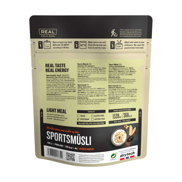 Sport Muesli - 710 kcal - Real Field Meal